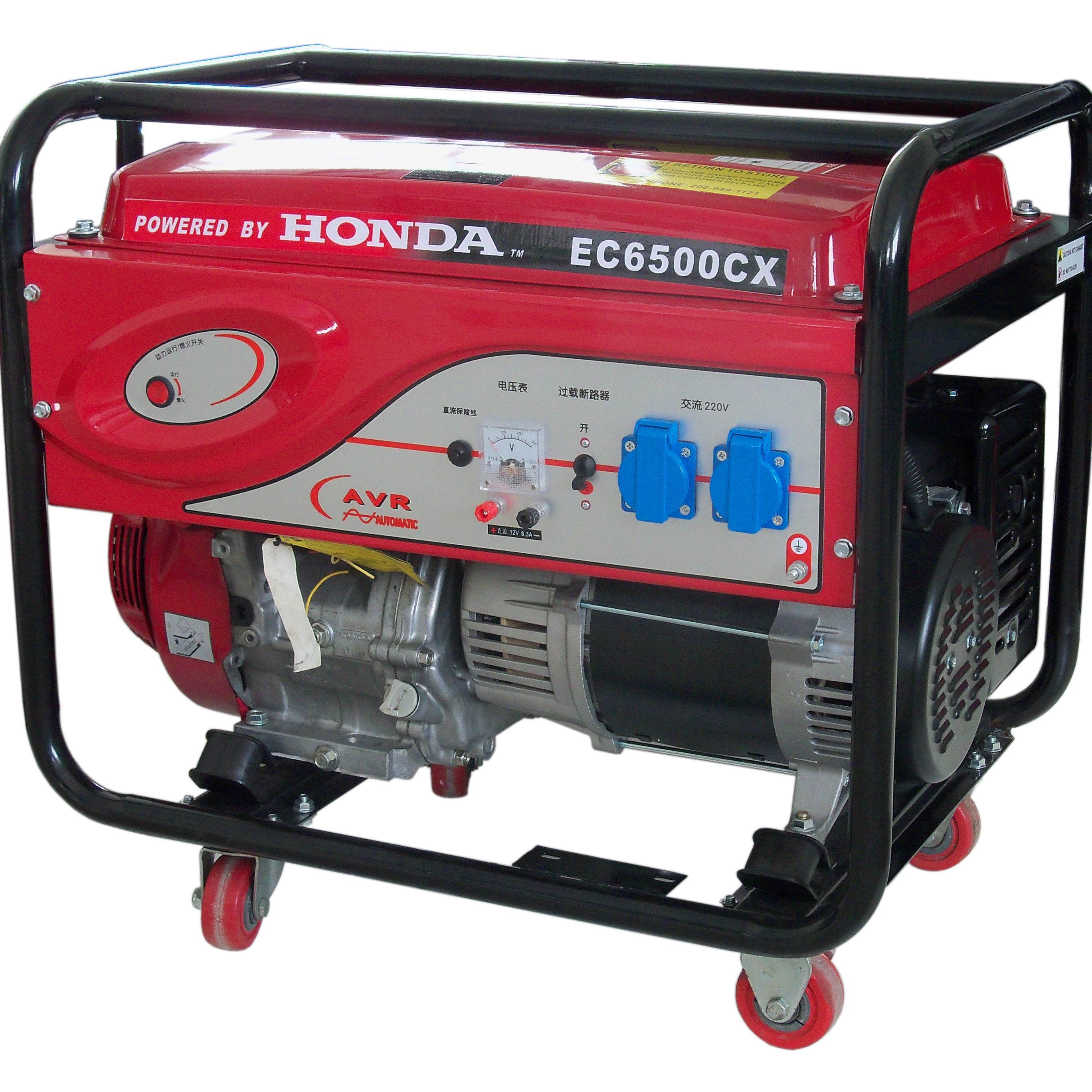 Питание от honda 5KW 5KVA 6.25KVA 220V 380V Портативный супер тихий мощность мини блок бензинового генератора