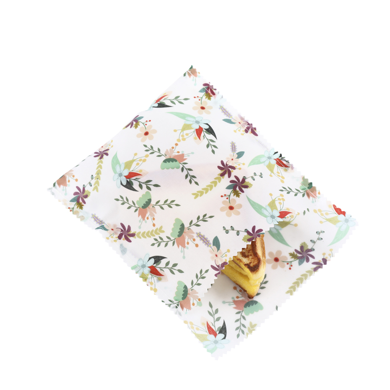 Reusable beeswax sandwich bags vegan food wrap in bees wax