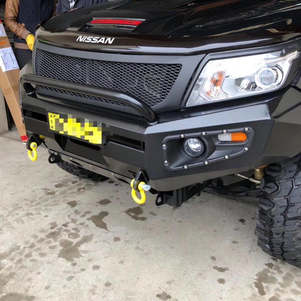 4x4 аксессуары для внедорожного автомобильного кузова Комплект заднего бампера автомобильный бампер для Navara NP300 передний бампер