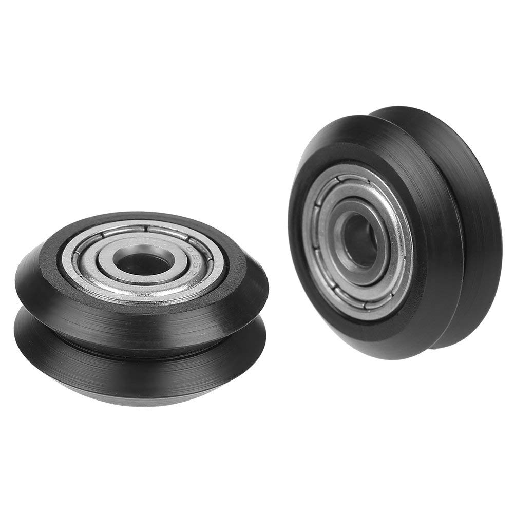 OEM 5mm V-groove POM with 625 ZZ bearing idler  passive plastic pulley  suitable for CNC open 3D printer parts