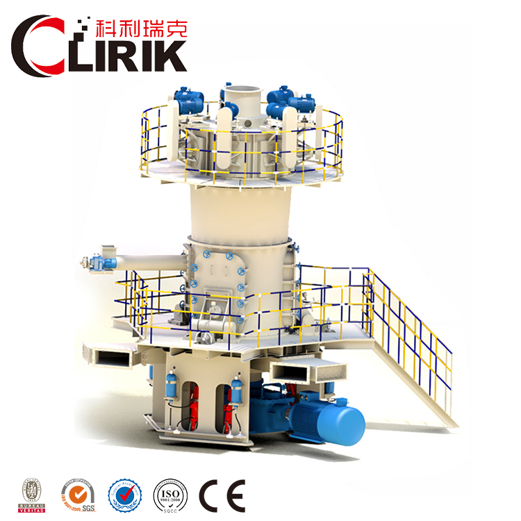 1 Ton Soap Stone Clay Quartz Silica Sand Slag Vertical Grinding Mill in Ethiopia