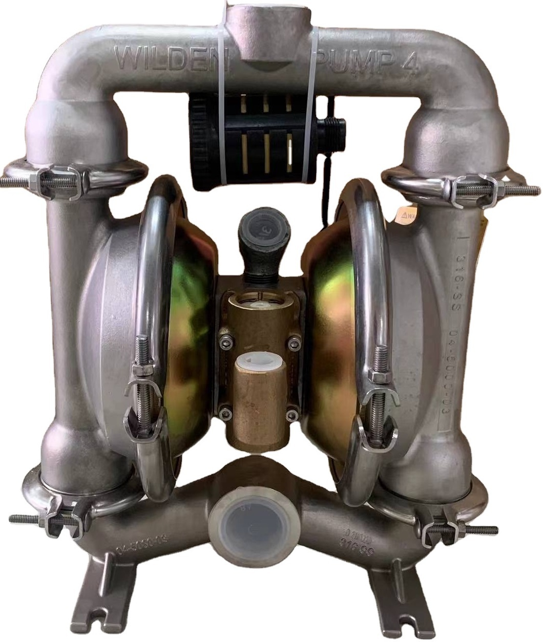 Stainless Steel Wilden Air-Operated Double pneumatic diaphragm pump TZ4 with PTFE diaphragm 1.5 Inch Wilden Diaphragm Pump