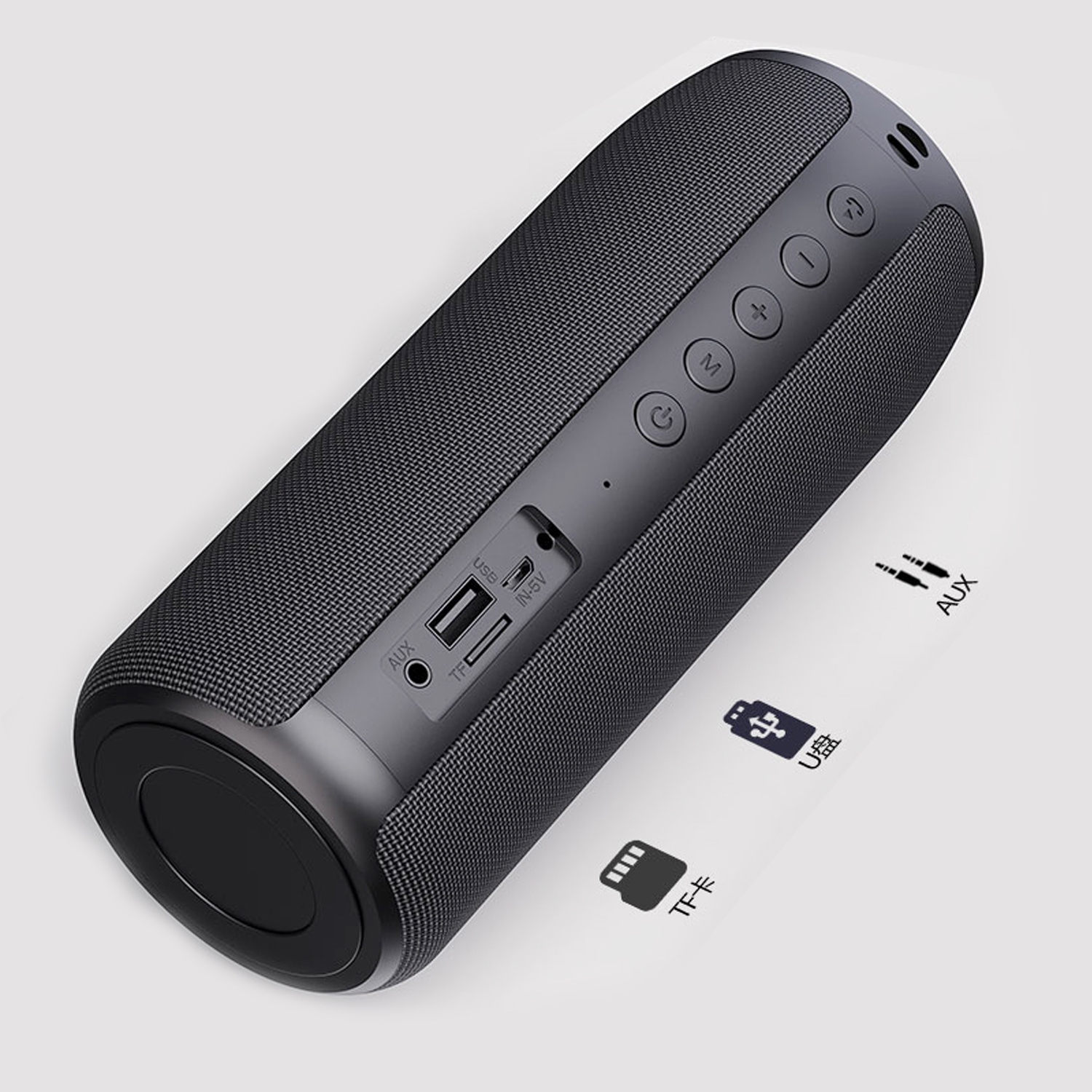 Мощный бас домашний кинотеатр сабвуфер Usb Водонепроницаемый Мощный уличный беспроводной мини портативный Bluetooth динамик Стерео Tws Aux