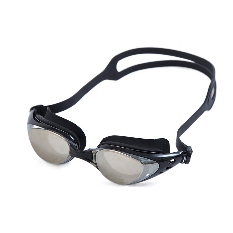 Amazon Hot Selling professional Swimming Glasses Set Anti Fog Uv protection Arena prescription myopia swimming goggles