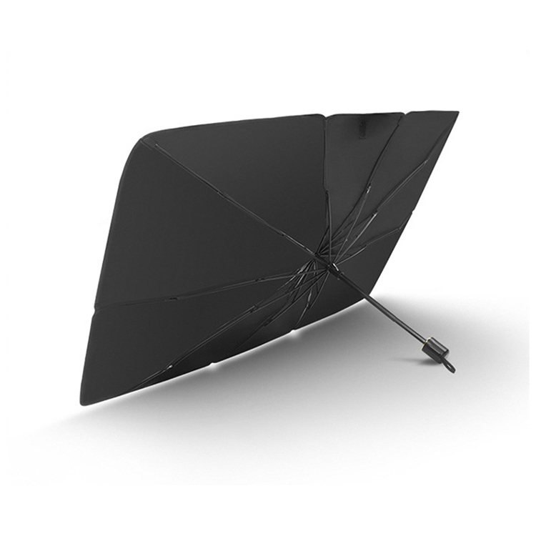 Car Sun Shade for Windshield The 360 Rotation Bendable Shaft Protect The Car Center Console from Scratches Foldable Car Umbrell