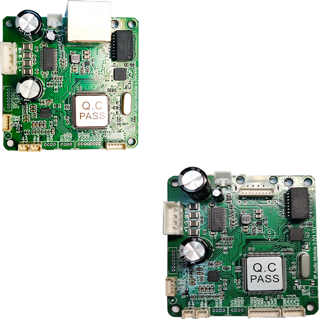 Sinrey SIP2403V цифрового вещания и двустороннюю связь печатной платы с 2*15 Вт усилитель мощности и 4 GIPO 2UART SIP системы
