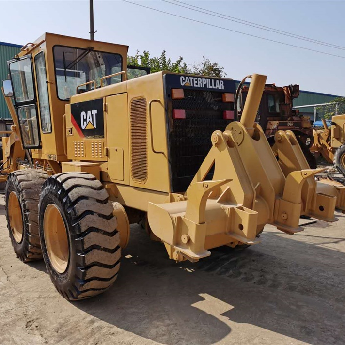 Оригинальный США Подержанный CAT 14H raod автогрейдер для продажи в Шанхае