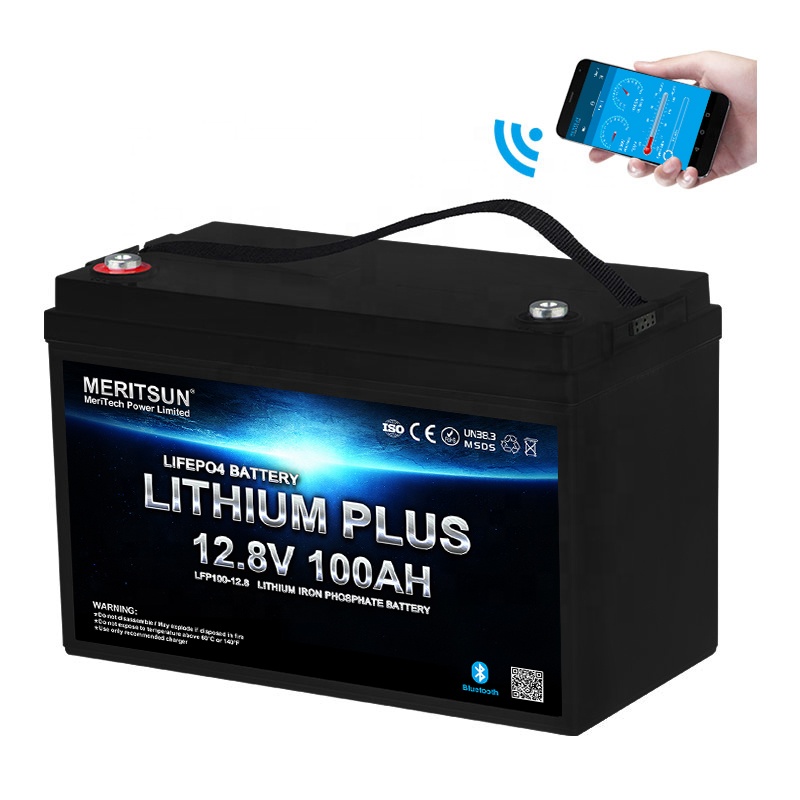 LiFePo4 батарея 12v/12,8 v 100ah 120ah 150ah литий-ионный аккумулятор с Bluetooth BMS для морской/RV/солнечной системы/гольф-кары