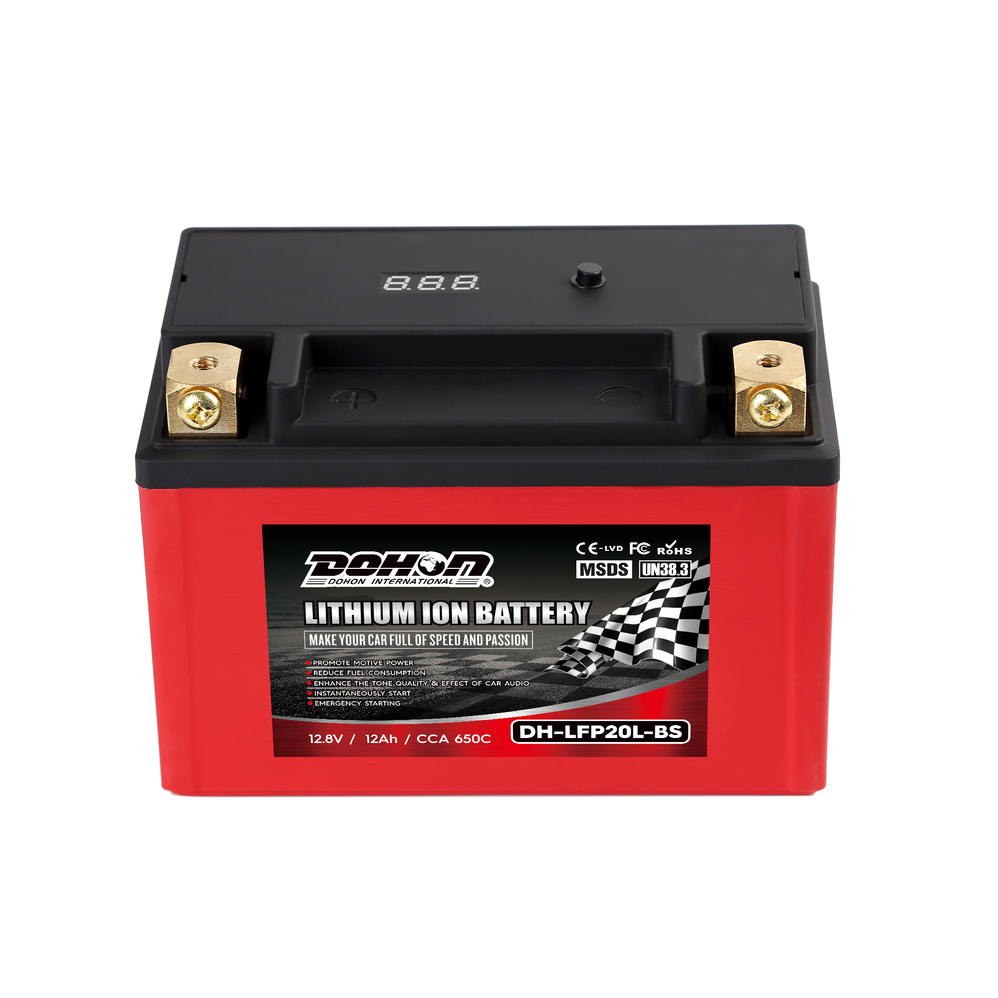 LFP20L-BS 12V CCA650 12Ah мотоцикл литий-ионный аккумулятор A123 сотовый телефон