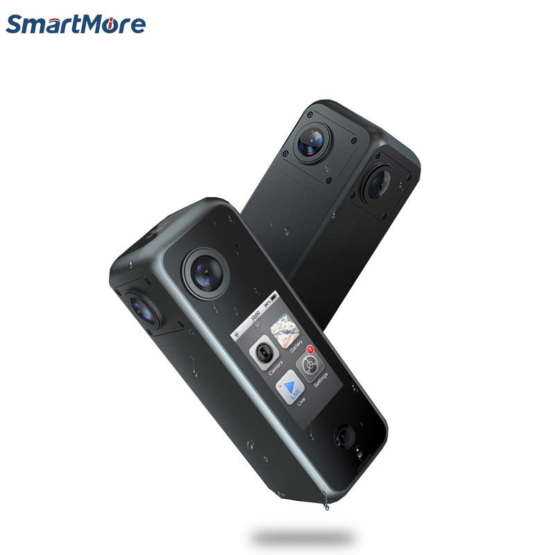 Широкоугольная панорамная камера SmartMore «рыбий глаз», 1080P, HD, панорамная видеокамера с углом обзора 360 градусов