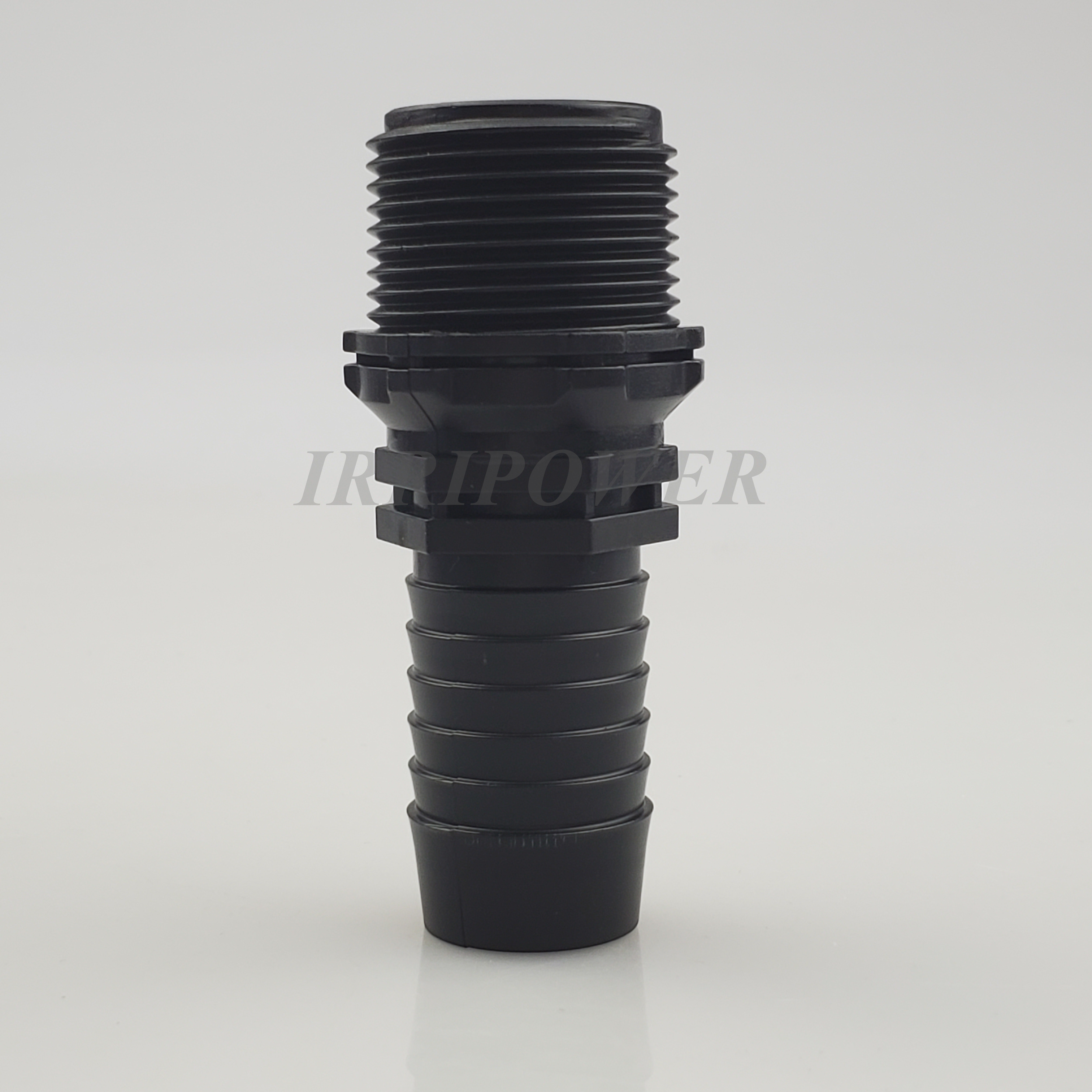 Drip irrigation Garden Agriculture water barb hose tail connector with 3/4 NPT male thread