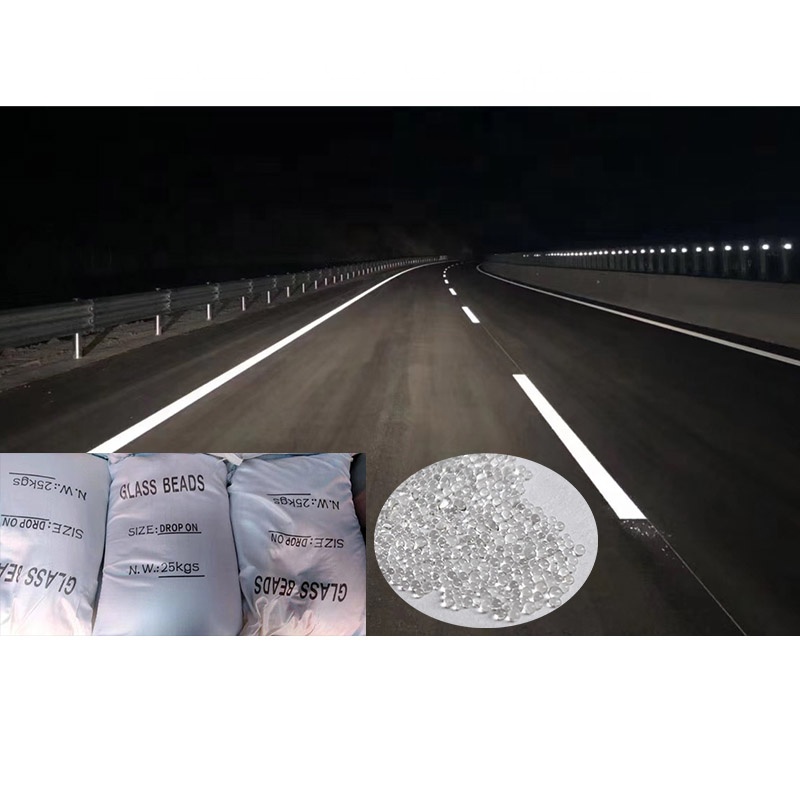 BS 6088 A High quality reflective road marking glass beads