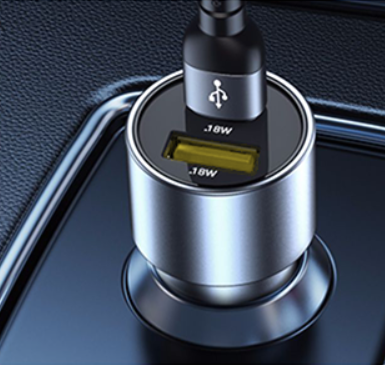 Автомобильное зарядное устройство usb порт солнечных батарей быстрая 18 Вт беспроводной одним нажатием кнопки управления mp3 проигрыватель электронная автомобильное зарядное устройство Беспроводное зарядное устройство автомобиля