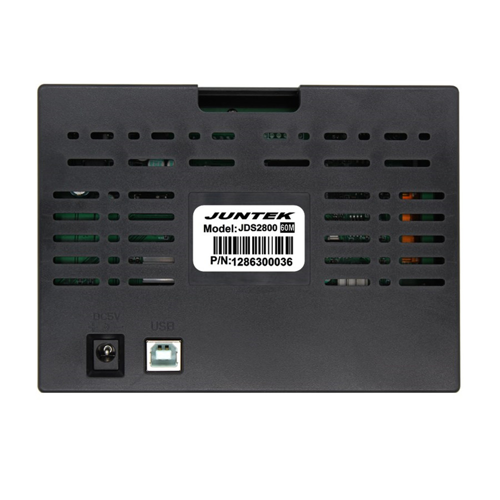 JUNTEK JDS2800-60M 60MHZ Digital Dual-channel DDS Function Signal Generator Arbitrary Waveform Pulse Signal Generator
