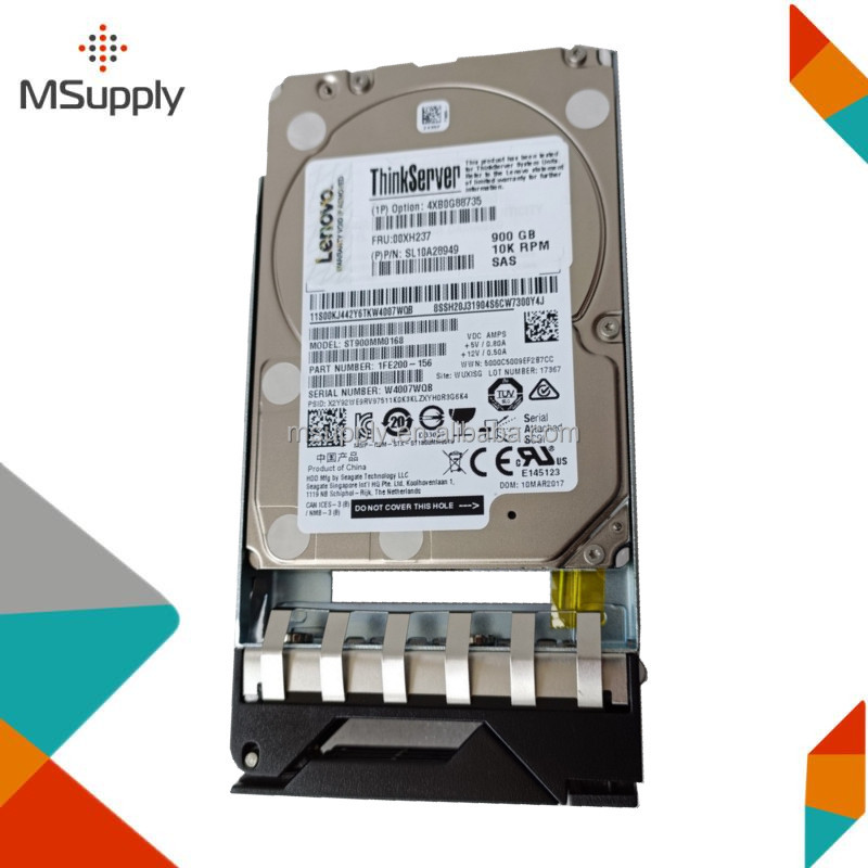 00XH237 900GB 10K 12Gb SAS 2,5 "HDD сервер серии внутренний жесткий диск 4XB0G88735 00KJ426
