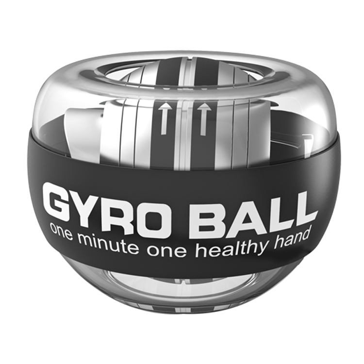 Led Light Wrist Exercise Fitness Arm Power Gyro Spinner Forearm Stress Balls Grip Exerciser Ball