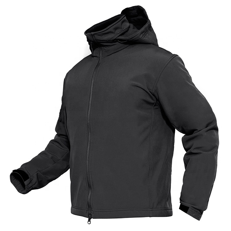 ZUJA Waterproof Windproof Outdoor Casual Softshell Jacket With Hood