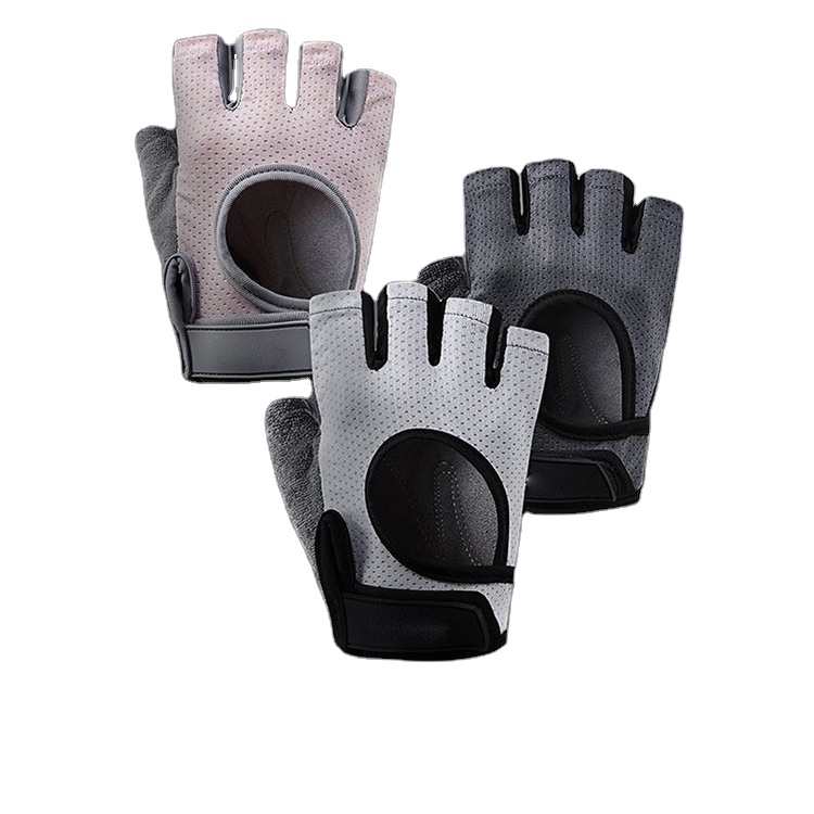 Universal Wrist Guards Non-slip Polyester Half-finger Weightlifting Pull-ups Training To Protect Fitness mitts