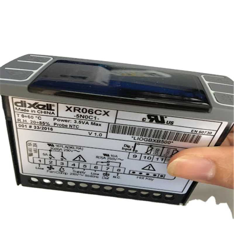 Электронный контроллер DIXELL XR06CX-5N0C1 для хладагента запасных частей с двумя зонд