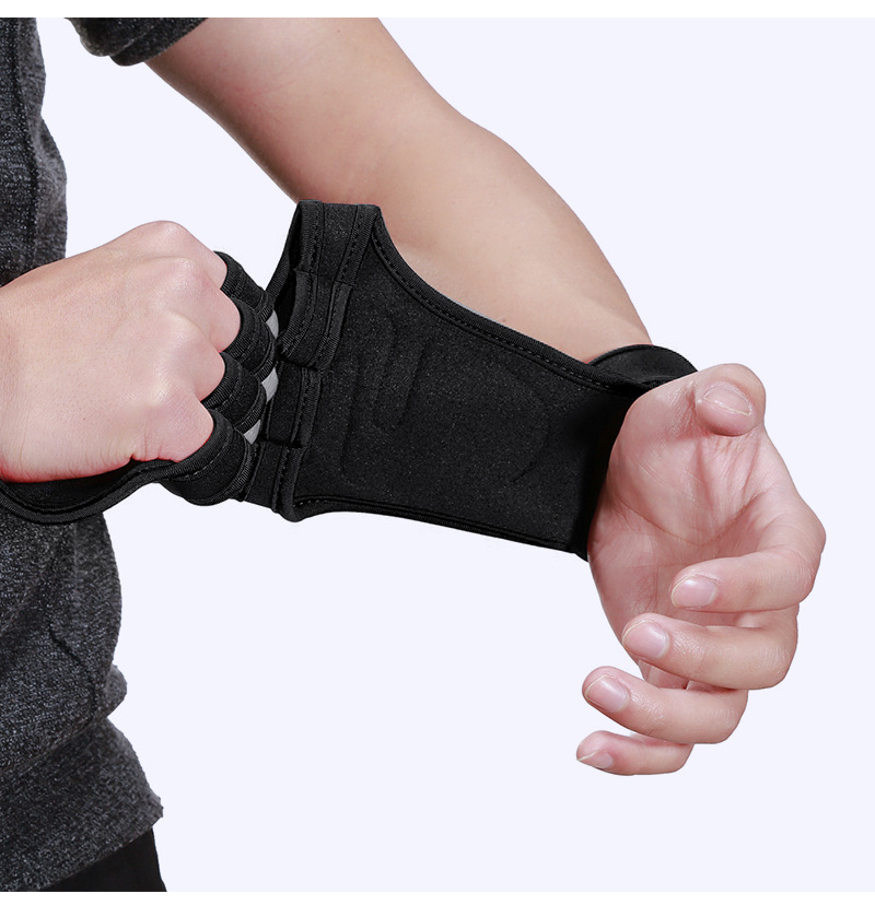 High Quality gym Leather Hand Palm Protector Weight Lifting Cross training Grips