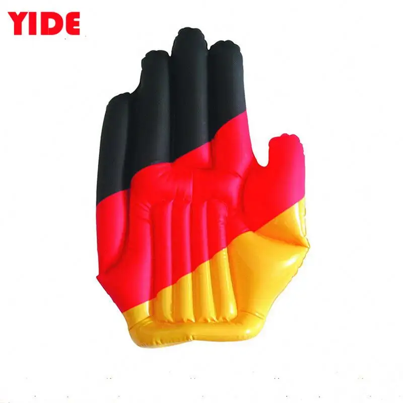 Fast-delivery Goods In Stock Promotional PVC Inflatable Cheer Hand