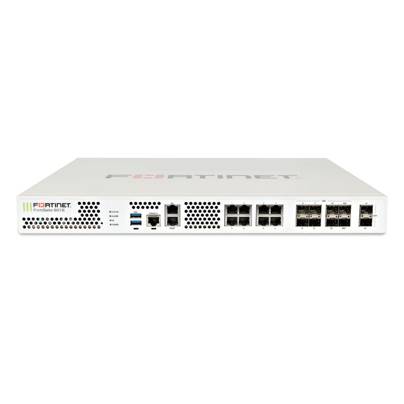 Для тинет NGFW со средним кухонной плиты серии FortiGate 601E Fortinet FG-601E, 2x10 GE SFP + Слоты FG-601E