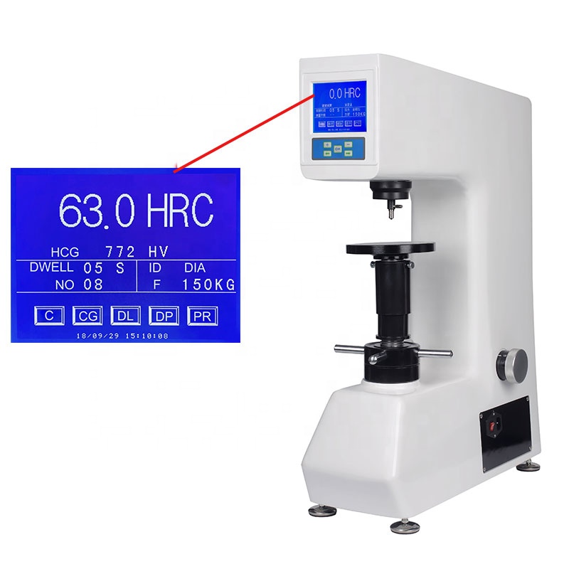 ZONHOW LHRS-150 China Manual Superficial Touch Screen Rockwell Hardness Tester price