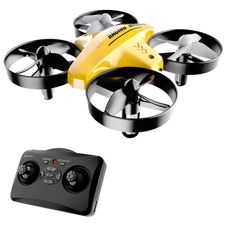 Недорогой Мини-Дрон APEX GD65C Nano drones 2,4 GHz 4CH 6 Axis Gyro RC Квадрокоптер с дистанционным управлением заряженный Вертолет VS H8 Mini