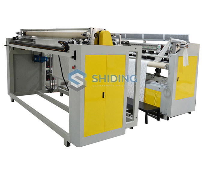 Ultrasonic Textile Fabric Bonding Quilting Embossing Machine