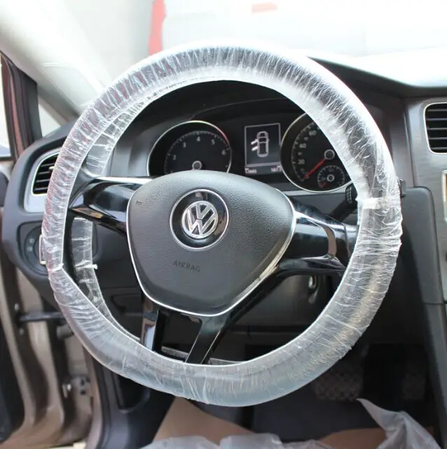 Disposable car seat cover fit in 100% car seat cover steering wheel cover floor mat paper with custom logo
