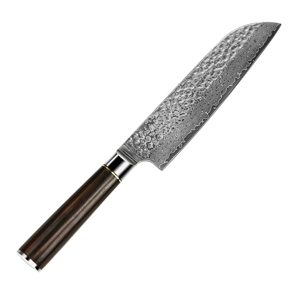 7 дюймов японский нож из дамасской стали нож Santoku нож шеф-повара VG10