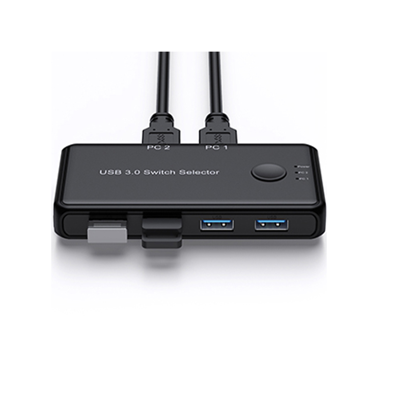 Переключатель Usb 3,0 с 4 портами usb 3,0 для совместного использования 2 компьютерных usb-переключателей