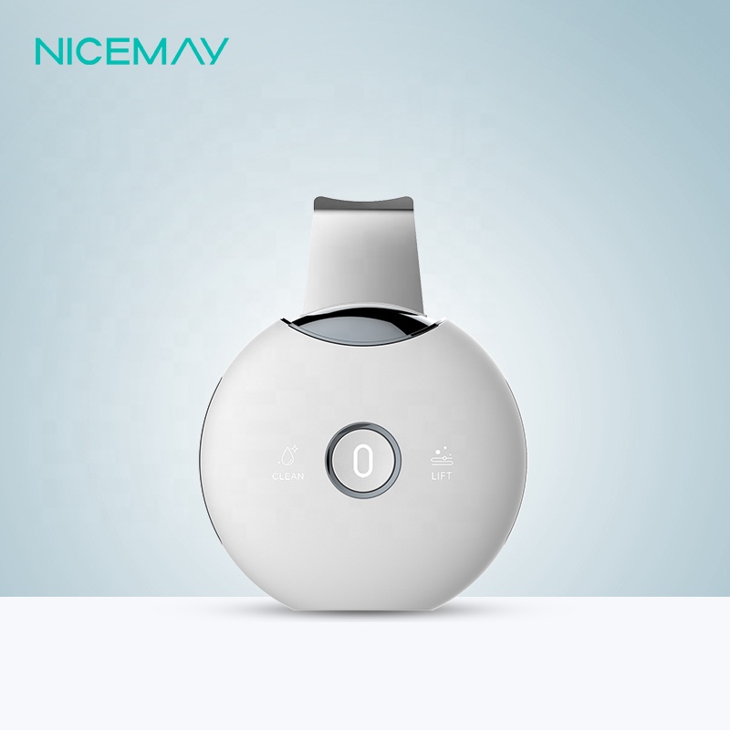 Хит продаж, модное косметическое оборудование EMS, ультразвуковой скруббер для кожи