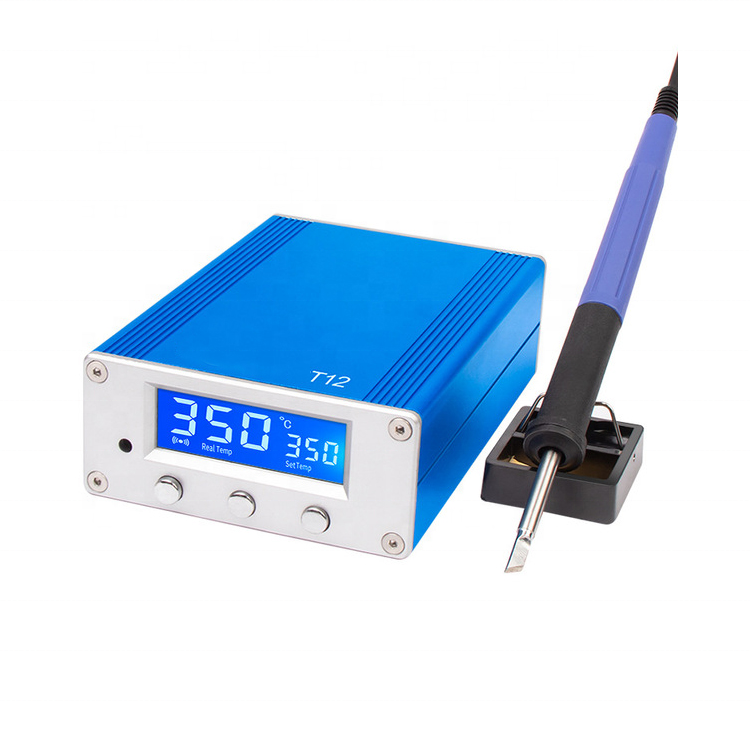 FLYJAN T12 Lead Free Digital Display 75Watt Micro Soldering Station Set Heating Core Welding Station