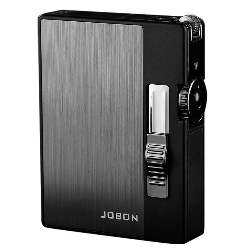 JOBON cigar cigarette customized wholesale jet blue flame torch lighter cigarette case smoking accessories