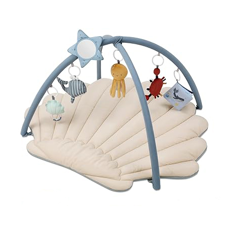 Jumon Baby Cotton Play Mat Soft Crawling Mat Washable Game Playmats Kids Infant Baby Tummy Time Play Mats for Floor