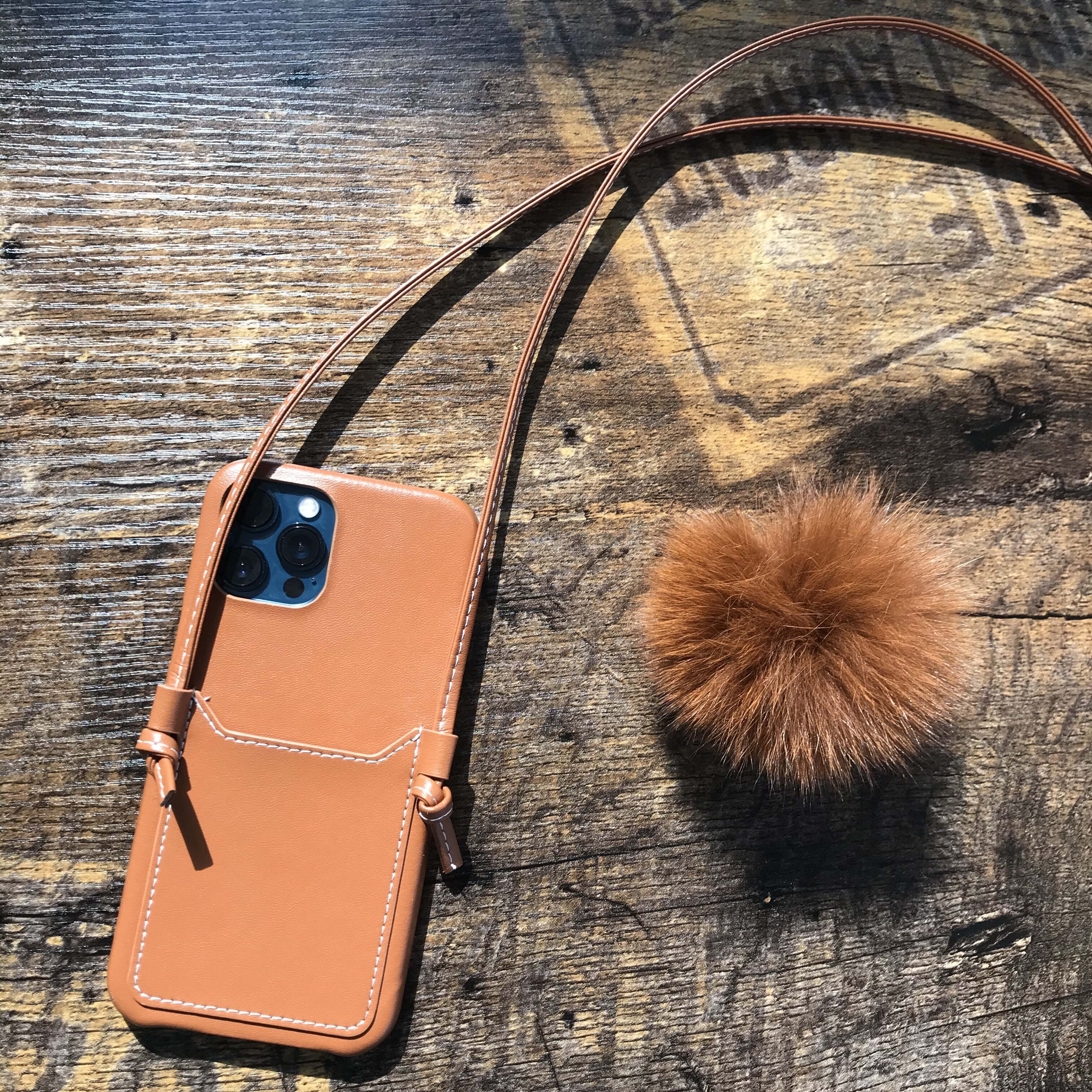 Luxury leather cross body wallet phone case with shoulder strap card holder bag for iphone XR X XS 11 12 pro max