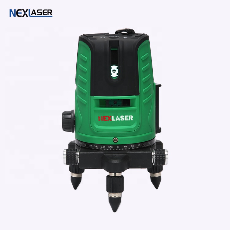NFG520 высокое качество сильный LD зеленый луч самонивелирующийся 4v1h 5 линий лазерный уровень перекрестная линия
