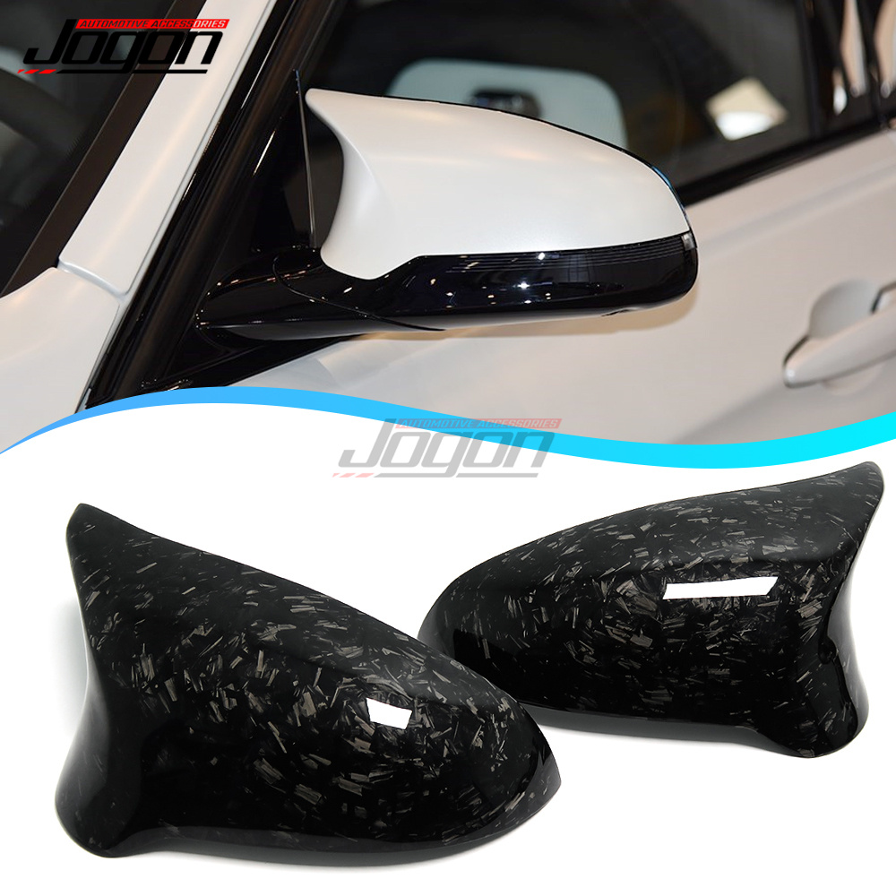 Кованая Крышка для зеркала из углеродного волокна для BMW F80 M3 F82 F83 M4 2014-2019, боковое зеркало заднего вида, внешняя крышка автомобиля