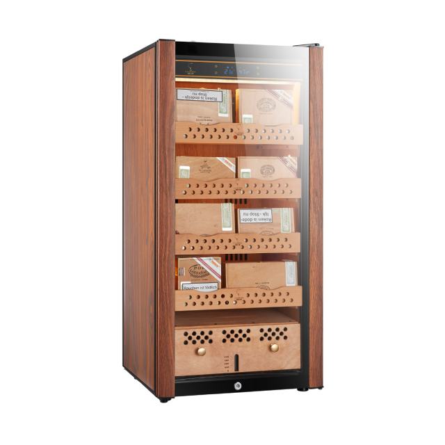 700 Cigars Professional Manufacture Electric Refrigerated Cigar Cooler Fridge Cigar Humidor With Drawer