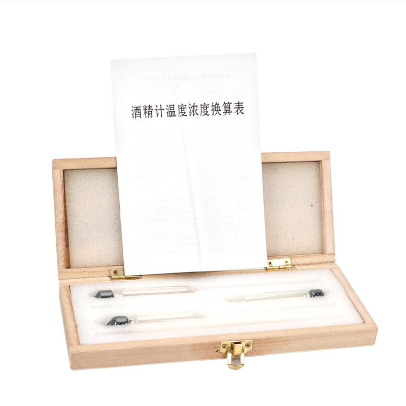 NEW 4 Piece/set 0-100% Alcoholometers Concentration Meter Alcoholmeter Tester Alcohol Professional Tester