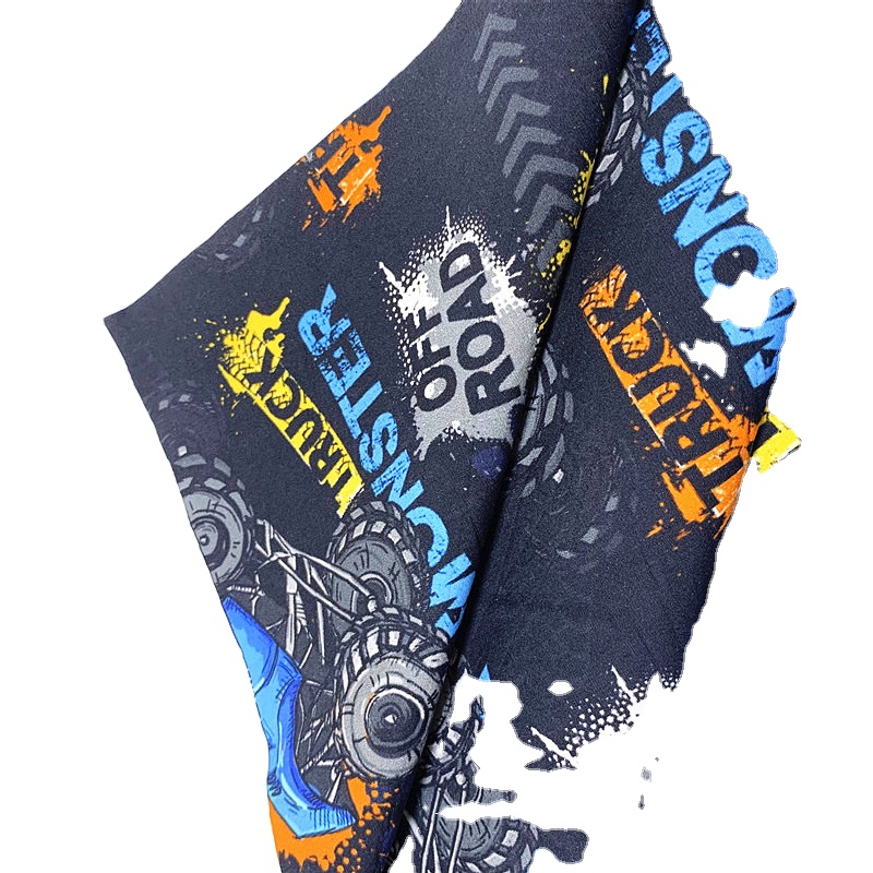 Cotton Digital Direct Injection Printing Pvc Fabric Manufacturers Custom Baby Cushion Fabric Printing Luggage School Bag Fabric