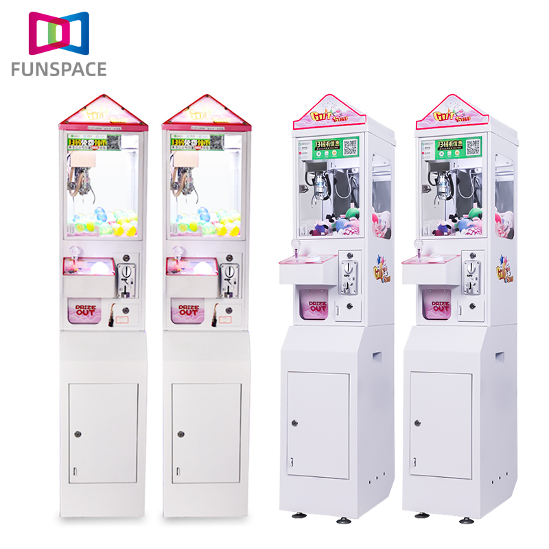 Funspace New Designed Mini Toy Crane Claw Machine Coin Operated Amusement Gift Game Machine