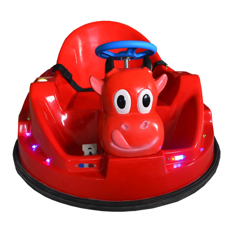 Indoor and outdoor electric kids bumper cars on ice