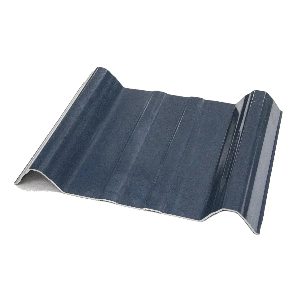 3.5ft X 12 Ft. Upvc Sheet Corrugated Roof Panel In Castle Grey -VL