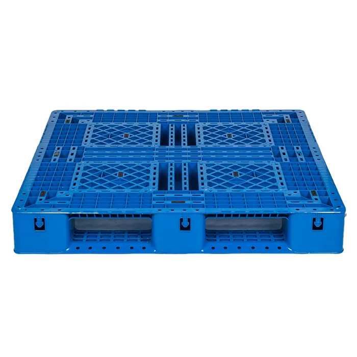 1105*1105*185 Heavy duty recycled euro HDPE stackable Large thermoforming plastic pallet and lid XS-T1111