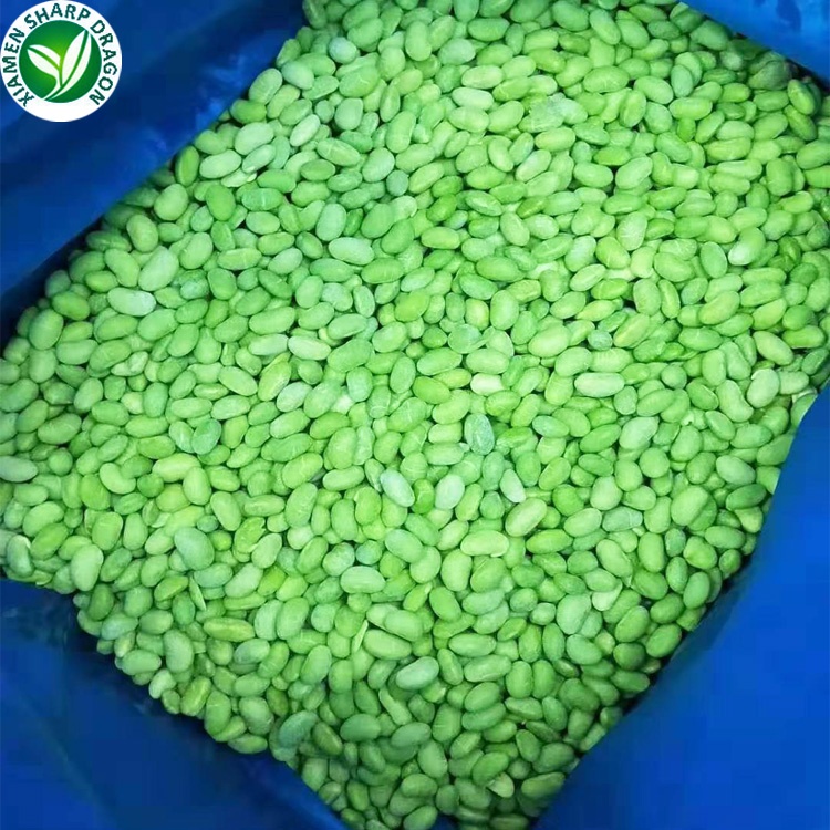 Натуральные очищенные соевые бобы muki iqf замороженные ядра эдамама