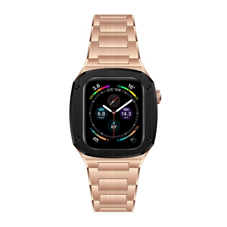 Лидер продаж, корпус apple watch из нержавеющей стали разных цветов и материал ремешка