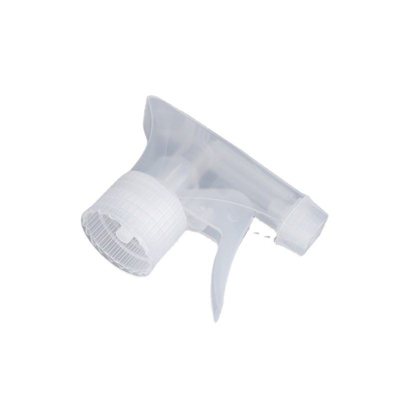 Square head 28/410 manufacturers cleaner transparent blue plastic trigger sprayer