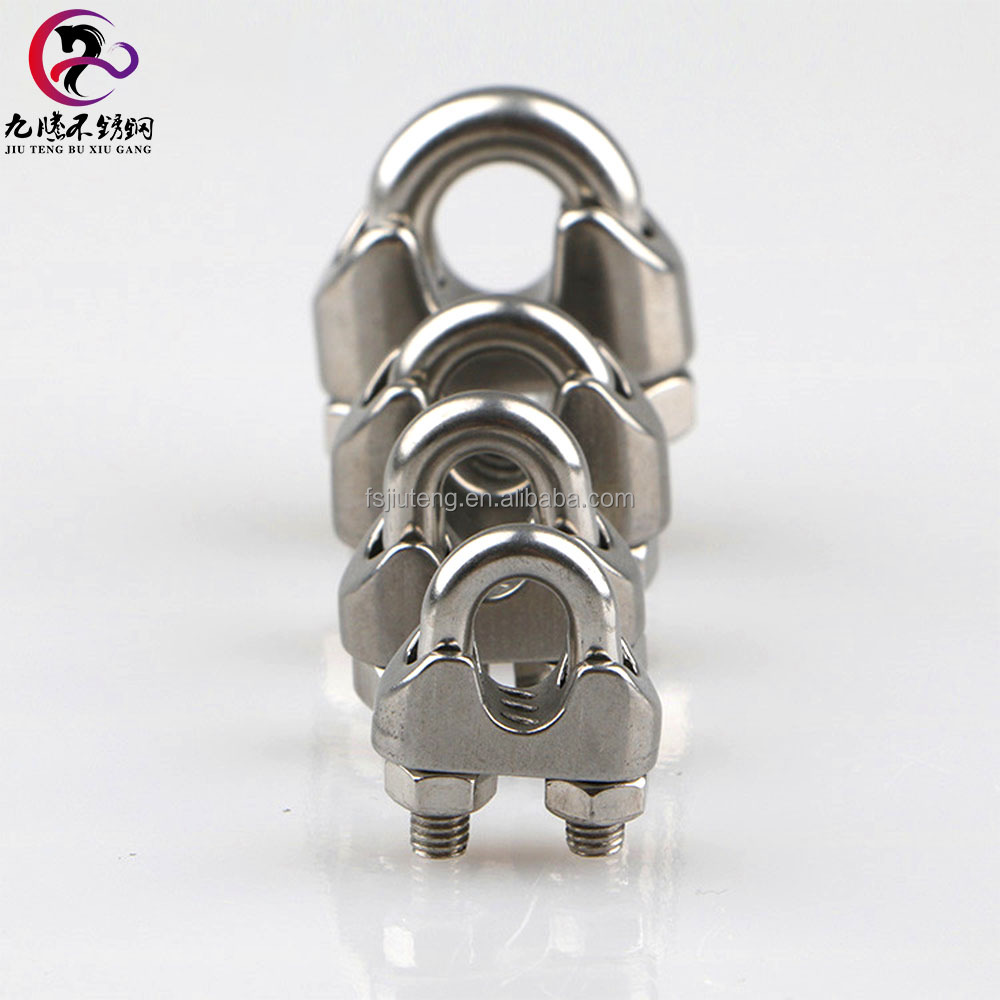 304 Stainless Steel Rigging Hardware Wire Rope Clip